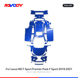 RAVOOY PPF Kit For 2018-2021 Lexus NX F Sport Premier Pack-F Sport – Pre-Cut Paint Protection Film Clear Bra