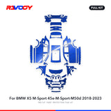 RAVOOY PPF Kit For 2018-2023 BMW X5 M-Sport 45e-M-Sport-M50d – Pre-Cut Paint Protection Film Clear Bra