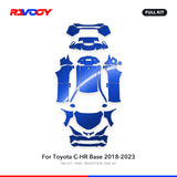 RAVOOY PPF Kit For 2018-2023 Toyota C-HR Base – Pre-Cut Paint Protection Film Clear Bra