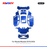RAVOOY PPF Kit For 2018-2026 Mazda Mazda6 – Pre-Cut Paint Protection Film Clear Bra