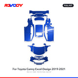 RAVOOY PPF Kit For 2019-2021 Toyota Camry Excel-Design – Pre-Cut Paint Protection Film Clear Bra