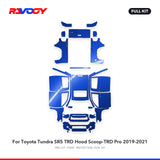 RAVOOY PPF Kit For 2019-2021 Toyota Tundra SR5 TRD Hood Scoop-TRD Pro – Pre-Cut Paint Protection Film Clear Bra