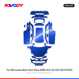 RAVOOY PPF Kit For 2019-2022 Mercedes-Benz GLC Class AMG GLC 63 SUV – Pre-Cut Paint Protection Film Clear Bra