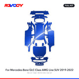 RAVOOY PPF Kit For 2019-2022 Mercedes-Benz GLC Class AMG Line SUV – Pre-Cut Paint Protection Film Clear Bra