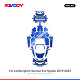 RAVOOY PPF Kit For 2019-2023 Lamborghini Huracan Evo Spyder – Pre-Cut Paint Protection Film Clear Bra