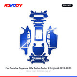 RAVOOY PPF Kit For 2019-2023 Porsche Cayenne SUV Turbo-Turbo S E-Hybrid – Pre-Cut Paint Protection Film Clear Bra