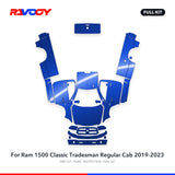 RAVOOY PPF Kit For 2019-2023 Ram 1500 Classic Tradesman Regular Cab – Pre-Cut Paint Protection Film Clear Bra