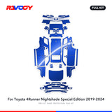RAVOOY PPF Kit For 2019-2024 Toyota 4Runner Nightshade Special Edition – Pre-Cut Paint Protection Film Clear Bra