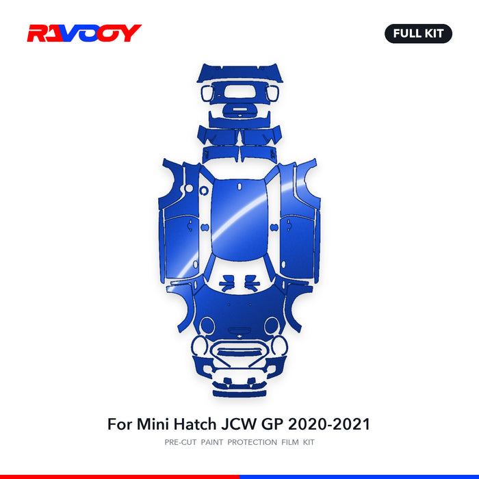 Full vehicle PPF pattern for 2020-2021 Mini Hatch JCW GP