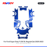 RAVOOY PPF Kit For 2020-2022 Ford Super Duty F-250 XL RegularCab – Pre-Cut Paint Protection Film Clear Bra