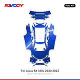 RAVOOY PPF Kit For 2020-2022 Lexus RX 350L – Pre-Cut Paint Protection Film Clear Bra
