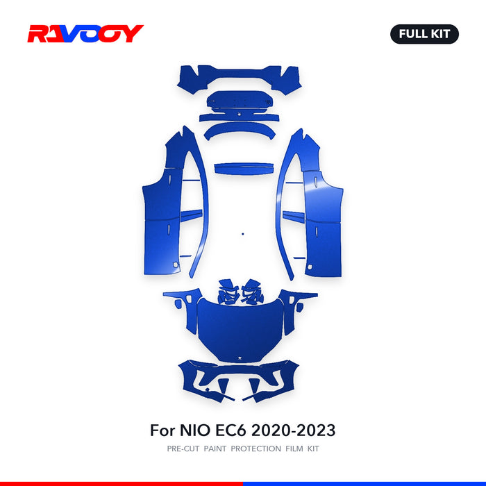Full vehicle PPF pattern for 2020-2023 NIO EC6