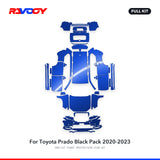 RAVOOY PPF Kit For 2020-2023 Toyota Prado Black Pack – Pre-Cut Paint Protection Film Clear Bra