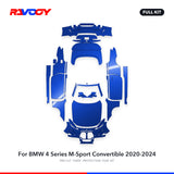 RAVOOY PPF Kit For 2020-2024 BMW 4 Series M-Sport Convertible – Pre-Cut Paint Protection Film Clear Bra