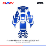 RAVOOY PPF Kit For 2020-2024 BMW 4 Series M Sport Coupe – Pre-Cut Paint Protection Film Clear Bra