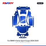 RAVOOY PPF Kit For 2020-2024 BMW 4 Series Sport Coupe – Pre-Cut Paint Protection Film Clear Bra