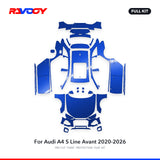 RAVOOY PPF Kit For 2020-2026 Audi A4 S Line Avant – Pre-Cut Paint Protection Film Clear Bra