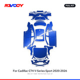 RAVOOY PPF Kit For 2020-2026 Cadillac CT4 V-Series-Sport – Pre-Cut Paint Protection Film Clear Bra