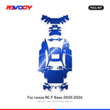 RAVOOY PPF Kit For 2020-2026 Lexus RC F Base – Pre-Cut Paint Protection Film Clear Bra