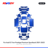 RAVOOY PPF Kit For 2021-2022 Audi E-Tron Prestige-Premium Sportback – Pre-Cut Paint Protection Film Clear Bra