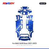 RAVOOY PPF Kit For 2021-2023 BAIC BJ40 Base – Pre-Cut Paint Protection Film Clear Bra
