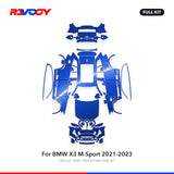 RAVOOY PPF Kit For 2021-2023 BMW X3 M-Sport – Pre-Cut Paint Protection Film Clear Bra