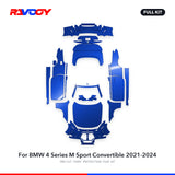 RAVOOY PPF Kit For 2021-2024 BMW 4 Series M Sport Convertible – Pre-Cut Paint Protection Film Clear Bra