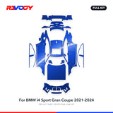 RAVOOY PPF Kit For 2021-2024 BMW i4 Sport Gran Coupe – Pre-Cut Paint Protection Film Clear Bra