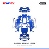 RAVOOY PPF Kit For 2021-2024 BMW X3 M – Pre-Cut Paint Protection Film Clear Bra