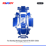 RAVOOY PPF Kit For 2021-2026 Bentley Bentayga Hybrid-V8 – Pre-Cut Paint Protection Film Clear Bra