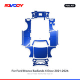 RAVOOY PPF Kit For 2021-2026 Ford Bronco Badlands 4 Door – Pre-Cut Paint Protection Film Clear Bra
