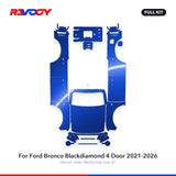 RAVOOY PPF Kit For 2021-2026 Ford Bronco Blackdiamond 4 Door – Pre-Cut Paint Protection Film Clear Bra