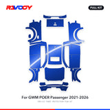 RAVOOY PPF Kit For 2021-2026 GWM POER Passenger – Pre-Cut Paint Protection Film Clear Bra