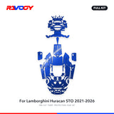 RAVOOY PPF Kit For 2021-2026 Lamborghini Huracan STO – Pre-Cut Paint Protection Film Clear Bra