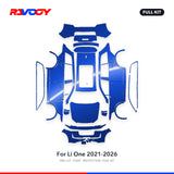 RAVOOY PPF Kit For 2021-2026 Li One – Pre-Cut Paint Protection Film Clear Bra