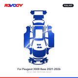RAVOOY PPF Kit For 2021-2026 Peugeot 3008 Base – Pre-Cut Paint Protection Film Clear Bra