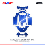 RAVOOY PPF Kit For 2021-2026 Toyota Corolla GR – Pre-Cut Paint Protection Film Clear Bra