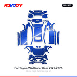 RAVOOY PPF Kit For 2021-2026 Toyota Wildlander Base – Pre-Cut Paint Protection Film Clear Bra
