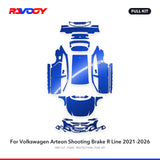 RAVOOY PPF Kit For 2021-2026 Volkswagen Arteon Shooting Brake R Line – Pre-Cut Paint Protection Film Clear Bra