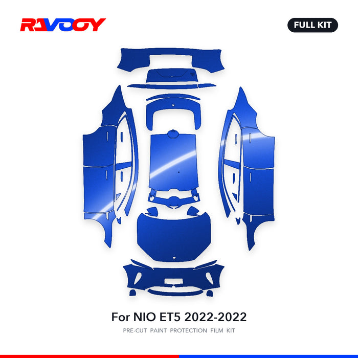 Full vehicle PPF pattern for 2022-2022 NIO ET5