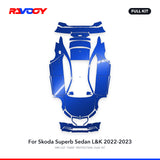 RAVOOY PPF Kit For 2022-2023 Skoda Superb Sedan L&K – Pre-Cut Paint Protection Film Clear Bra