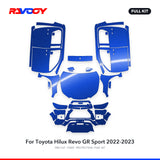 RAVOOY PPF Kit For 2022-2023 Toyota Hilux Revo GR Sport – Pre-Cut Paint Protection Film Clear Bra