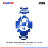 RAVOOY PPF Kit For 2022-2024 Aston Martin Vantage V8 Coupe – Pre-Cut Paint Protection Film Clear Bra