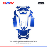RAVOOY PPF Kit For 2022-2024 Ford Explorer Limited – Pre-Cut Paint Protection Film Clear Bra