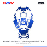RAVOOY PPF Kit For 2022-2024 Honda Civic LX-Sport-EX-L-Sport Touring Hatchback – Pre-Cut Paint Protection Film Clear Bra