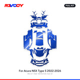 RAVOOY PPF Kit For 2022-2026 Acura NSX Type S – Pre-Cut Paint Protection Film Clear Bra
