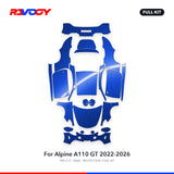 RAVOOY PPF Kit For 2022-2026 Alpine A110 GT – Pre-Cut Paint Protection Film Clear Bra