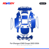 RAVOOY PPF Kit For 2022-2026 Changan CS85 Coupe – Pre-Cut Paint Protection Film Clear Bra