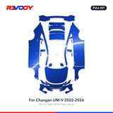RAVOOY PPF Kit For 2022-2026 Changan UNI-V – Pre-Cut Paint Protection Film Clear Bra
