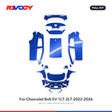 RAVOOY PPF Kit For 2022-2026 Chevrolet Bolt EV 1LT-2LT – Pre-Cut Paint Protection Film Clear Bra